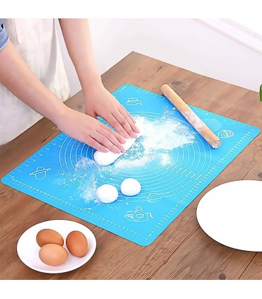 СИЛИКОНОВА ПОДЛОЖКА ЗА МЕСЕНЕ, ТОЧЕНЕ И ПЕЧЕНЕ 60Х40 СМ