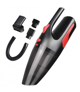 Безжична прахосмукачка за кола с 4 приставки