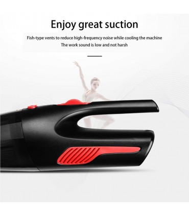 Безжична прахосмукачка за кола с 4 приставки