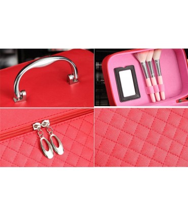 Козметичен куфар на едно ниво модел 2163