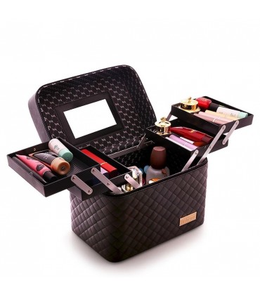 Голям разгъващ козметичен органайзер модел 2165