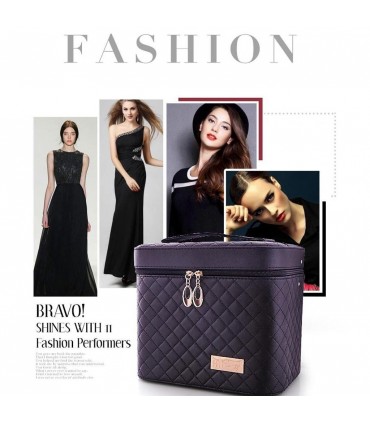 Голям разгъващ козметичен органайзер модел 2165