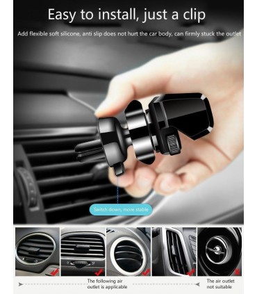 Стойка за телефон за кола с автоматично захващане