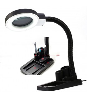 Настолна лупа с лампа