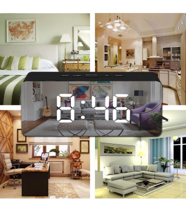 Настолен часовник с огледален дисплей