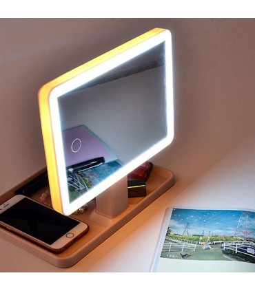 LED огледало за гримиране с лед осветление в 3 цвята