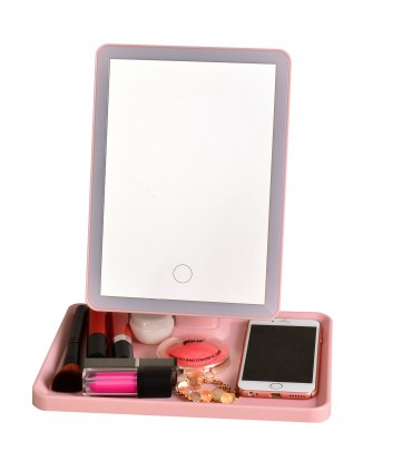 LED огледало за гримиране с лед осветление в 3 цвята