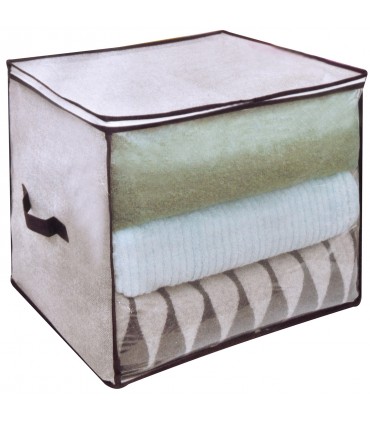 Квадратен калъф за съхранение на дрехи 40х40х40см