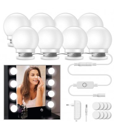 Самозалепващи се LED лампи за тоалетка