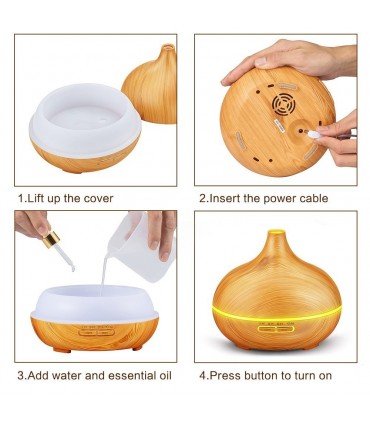 Арома овлажнителя за въздух с дистанционно управление