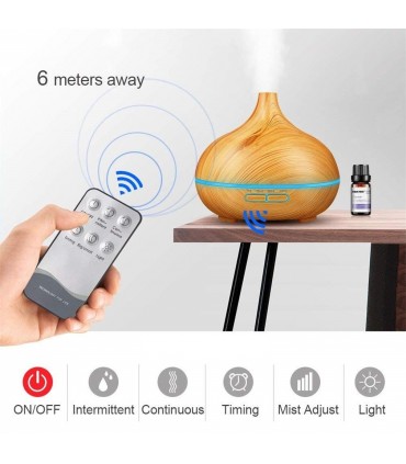 Арома овлажнителя за въздух с дистанционно управление