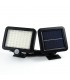 Външна лампа със соларен панел с 56 LED диода и сензор за движение