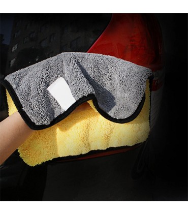 Дебела микрофибърна кърпа 30х60 см. за кола