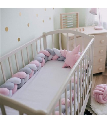 ОЛЕКОТЕН КОМПЛЕКТ ЗА БЕБЕШКО ЛЕГЛО, ПЛЕТЕН ОБИКОЛНИК