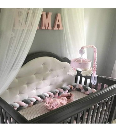 ОЛЕКОТЕН КОМПЛЕКТ ЗА БЕБЕШКО ЛЕГЛО, ПЛЕТЕН ОБИКОЛНИК