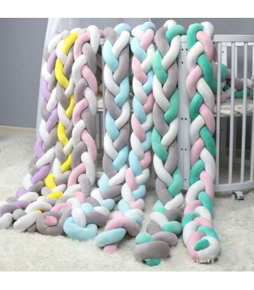 ОЛЕКОТЕН КОМПЛЕКТ ЗА БЕБЕШКО ЛЕГЛО, ПЛЕТЕН ОБИКОЛНИК