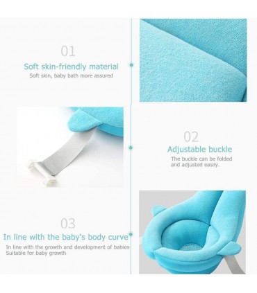 Многофункционална подложка за бебешка вана с пълнеж