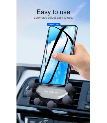 Шест точкова поставка за телефон за кола