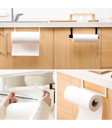 Хоризонтална поставка за кухненска хартия с монтаж на кухненска вратичка