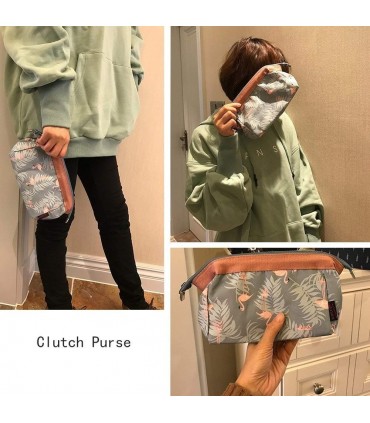 Козметична чантичка, несесер за пътуване с десен фламинго