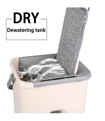 Комплект моп с кофа с 2 отделения за измиване и отцеждане