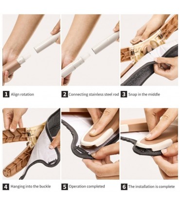 Х образен моп с за под с функция за изстискване на парцала