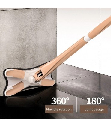 Х образен моп с за под с функция за изстискване на парцала