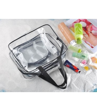 К-т от 3бр. прозрачни несесери с цип