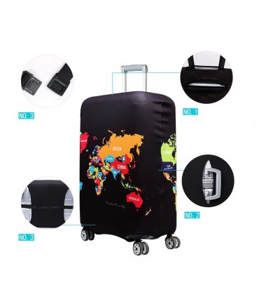 Здрав и еластичен калъф за куфар в красиви и ярки цветове