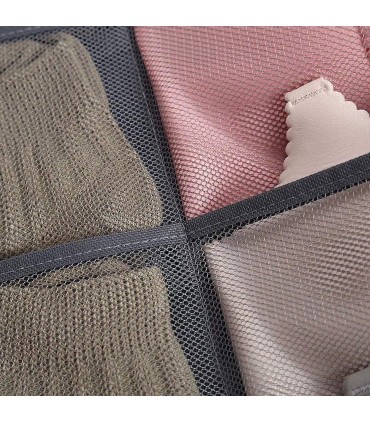 Двулицев висящ органайзер за гардероб с вградена закачалка 30 отделения