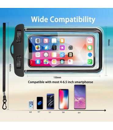 Универсален водоустойчив калъф за телефони