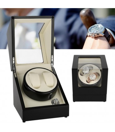 Кутия За Навиване На Автоматични Часовници, за два часовника
