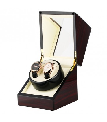 Кутия За Навиване На Автоматични Часовници, за два часовника