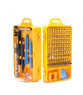 Комплект с многофункционални ръчни инструменти/отвертки 110 в 1