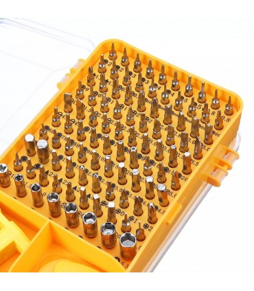 Комплект с многофункционални ръчни инструменти/отвертки 110 в 1