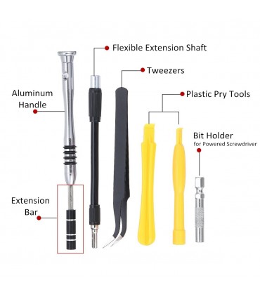 Комплект с многофункционални ръчни инструменти/отвертки 110 в 1
