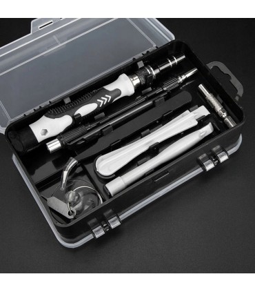 Комплект от 115 отвертки и аксесоари за ремонт на телефони и лаптопи