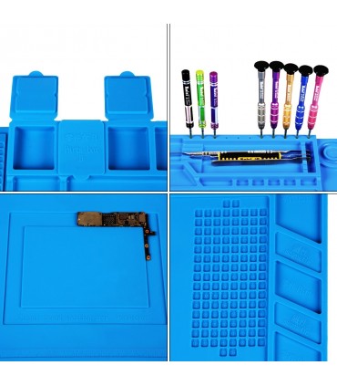 Термоустойчива силиконова подложка за работа с поялник