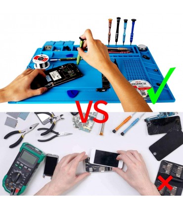 Термоустойчива силиконова подложка за работа с поялник