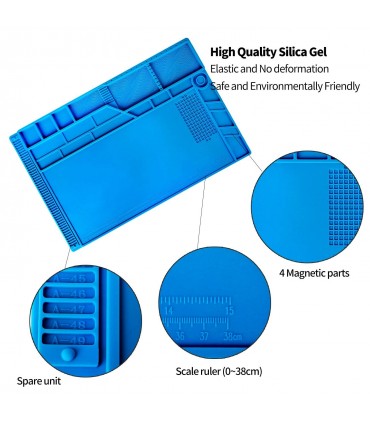 Термоустойчива силиконова подложка за работа с поялник
