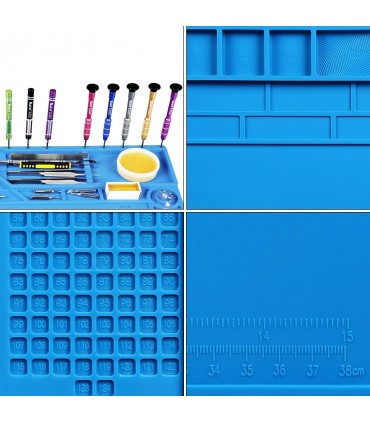 Термоустойчива силиконова подложка за работа с поялник