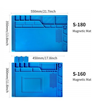 Термоустойчива силиконова подложка за работа с поялник