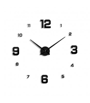 Голям 3D стенен часовник с модерен дизайн, модел 4205