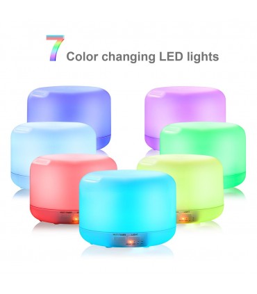 Арома дифузер овлажнител за въздух 300 мл с дистанционно