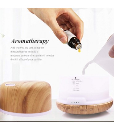 Арома дифузер овлажнител за въздух 300 мл с дистанционно