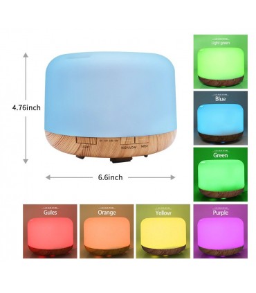 Арома дифузер овлажнител за въздух 300 мл с дистанционно