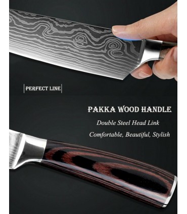 Ножове готварски от дамаска стомана