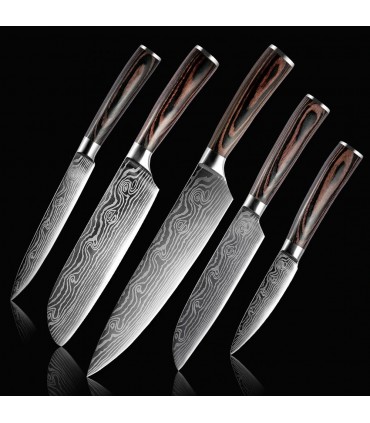 Ножове готварски от дамаска стомана