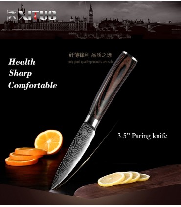 Ножове готварски от дамаска стомана