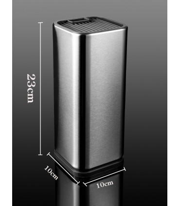 Стойка за кухненски ножове с отделение за ножица